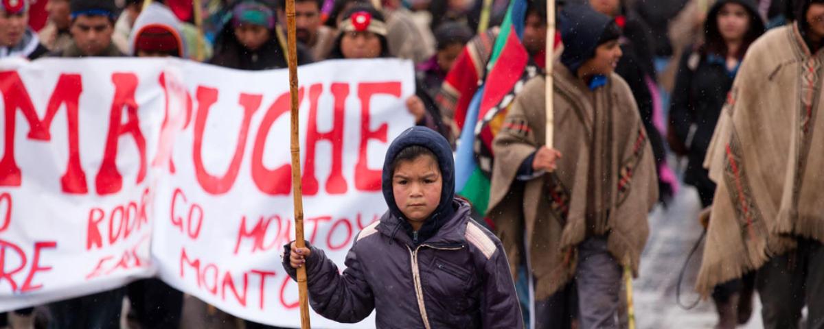 Facing a new repression of the Mapuche